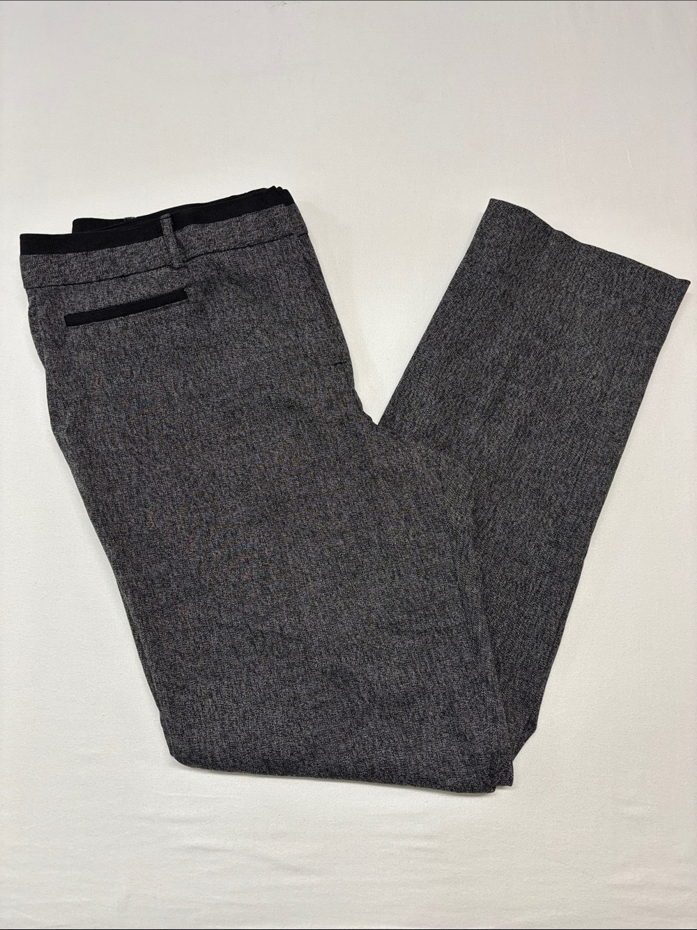 Zac & Rachel Charcoal Gray Black Women's Dress Trousers Sz 16 work corporate 352